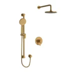 Riobel Nibi Shower Kit 323 Trim — Brushed Gold