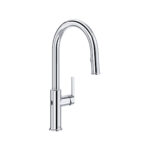 Riobel Authentica Pull-Down Touchless Kitchen Faucet — Chrome