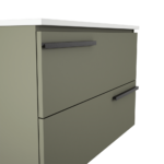 ICO Bath Accent 48″ Two Drawer Wall-Mounted Vanity