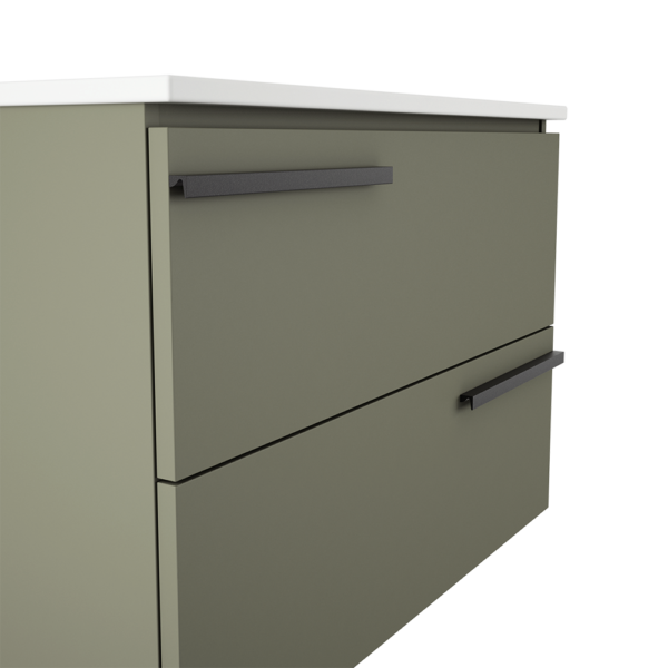 ICO Bath Accent 48″ Two Drawer Wall-Mounted Vanity