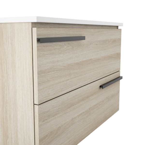 ICO Bath Accent 48″ Two Drawer Wall-Mounted Vanity