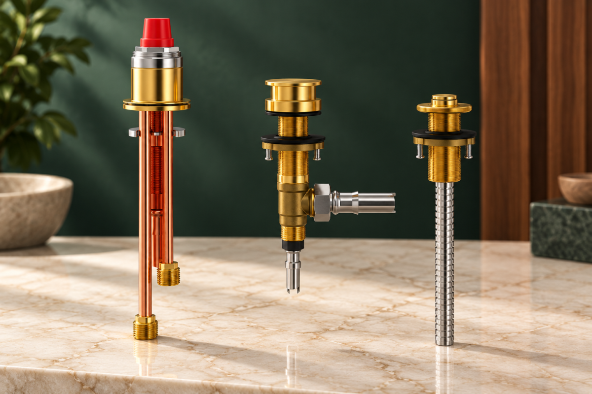 Deck-Mount Tub Filler Rough-Ins