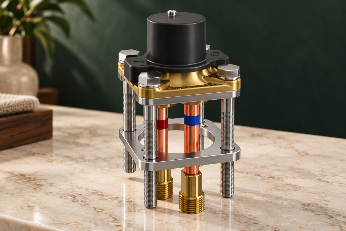 Floor-Mount Tub Filler Rough-Ins