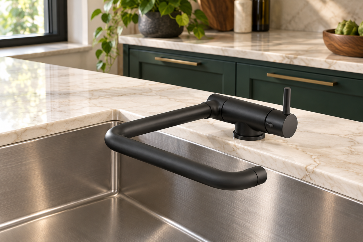 Fold-Down Faucet