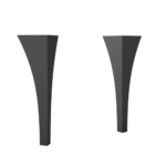 ICO Bath Curved Leg Set