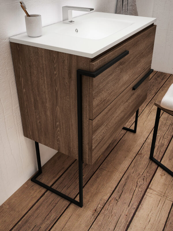 ICO Bath Accent 48″ Two Drawer Wall-Mounted Vanity