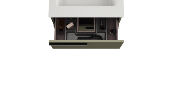 ICO Bath Accent 24″ Two Drawer Wall-Mounted Vanity