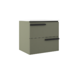 ICO Bath Accent 24″ Two Drawer Wall-Mounted Vanity