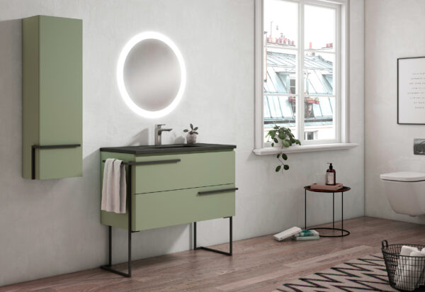 ICO Bath Accent 48″ Two Drawer Wall-Mounted Vanity