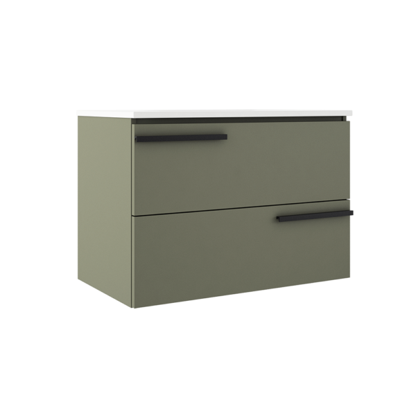 ICO Bath Accent 31″ Two Drawer Wall-Mounted Vanity