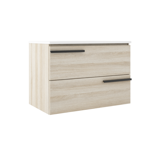 ICO Bath Accent 31″ Two Drawer Wall-Mounted Vanity