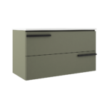 ICO Bath Accent 36″ Two Drawer Wall-Mounted Vanity
