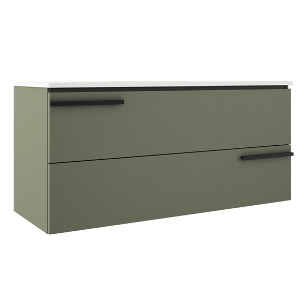 ICO Bath Accent 48″ Two Drawer Wall-Mounted Vanity