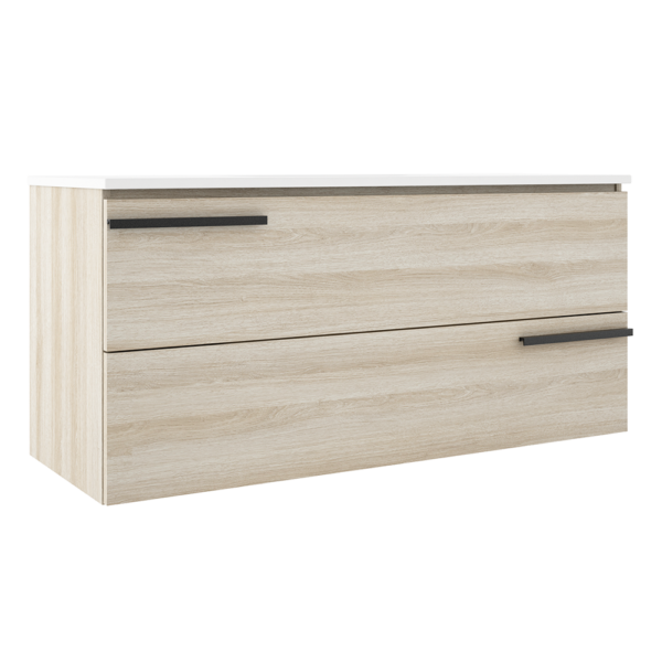 ICO Bath Accent 48″ Two Drawer Wall-Mounted Vanity