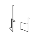ICO Bath Accent Decorative Leg Set