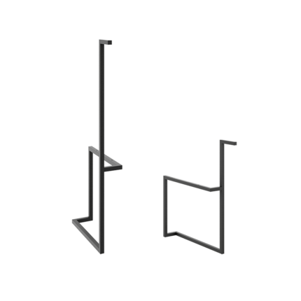 ICO Bath Accent Decorative Leg Set