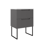 ICO Bath Coda 24″ Two Drawer Wall-Mounted Vanity