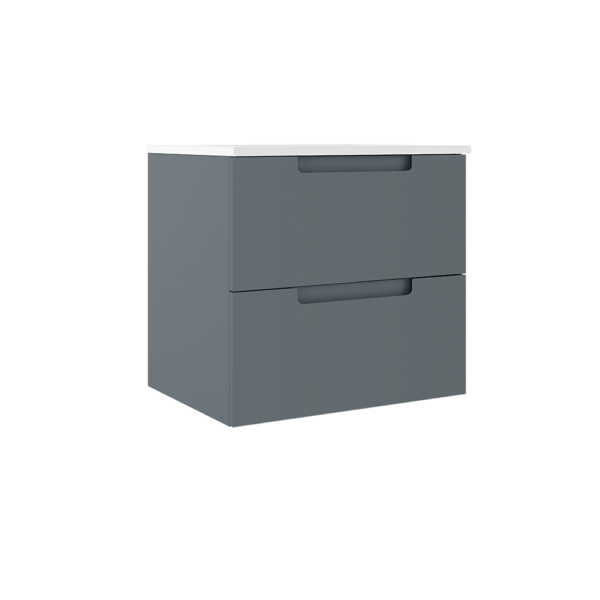 ICO Bath Coda 24″ Two Drawer Wall-Mounted Vanity