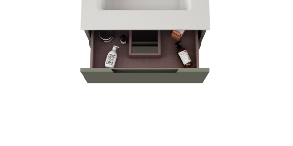 ICO Bath Coda 24″ Two Drawer Wall-Mounted Vanity