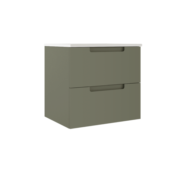 ICO Bath Coda 24″ Two Drawer Wall-Mounted Vanity