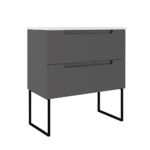 ICO Bath Coda 31″ Two Drawer Wall-Mounted Vanity