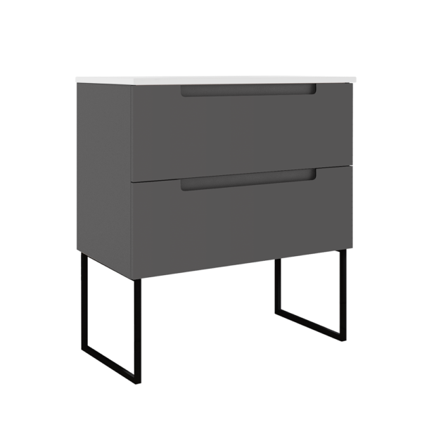 ICO Bath Coda 31″ Two Drawer Wall-Mounted Vanity