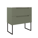 ICO Bath Coda 31″ Two Drawer Wall-Mounted Vanity