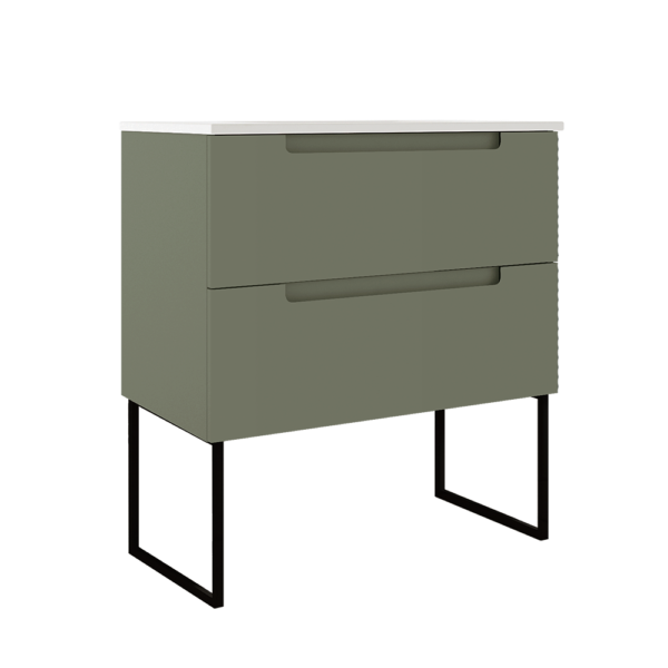 ICO Bath Coda 31″ Two Drawer Wall-Mounted Vanity