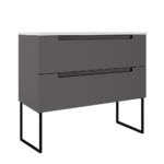 ICO Bath Coda 36″ Two Drawer Wall-Mounted Vanity