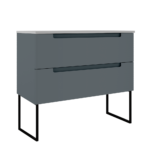 ICO Bath Coda 36″ Two Drawer Wall-Mounted Vanity