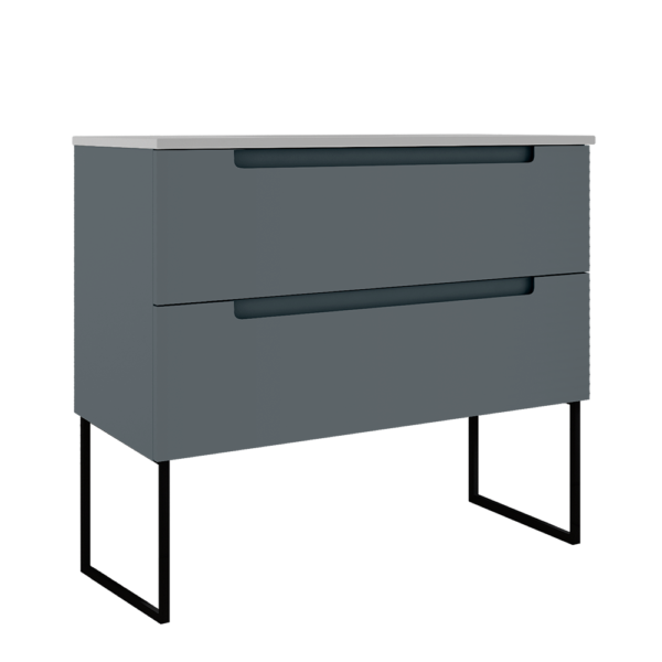 ICO Bath Coda 36″ Two Drawer Wall-Mounted Vanity