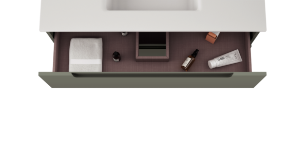 ICO Bath Coda 36″ Two Drawer Wall-Mounted Vanity