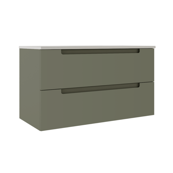 ICO Bath Coda 36″ Two Drawer Wall-Mounted Vanity