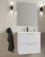 ICO Bath Rhythm 24″ Two Drawer Wall-Mounted Vanity