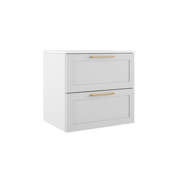 ICO Bath Rhythm 24″ Two Drawer Wall-Mounted Vanity