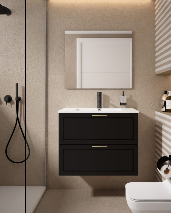 ICO Bath Rhythm 31″ Two Drawer Wall-Mounted Vanity