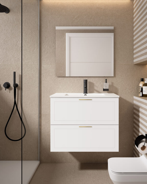 ICO Bath Rhythm 31″ Two Drawer Wall-Mounted Vanity