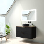 ICO Bath Rhythm 36″ Two Drawer Wall-Mounted Vanity