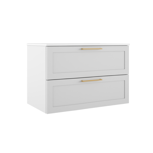 ICO Bath Rhythm 36″ Two Drawer Wall-Mounted Vanity