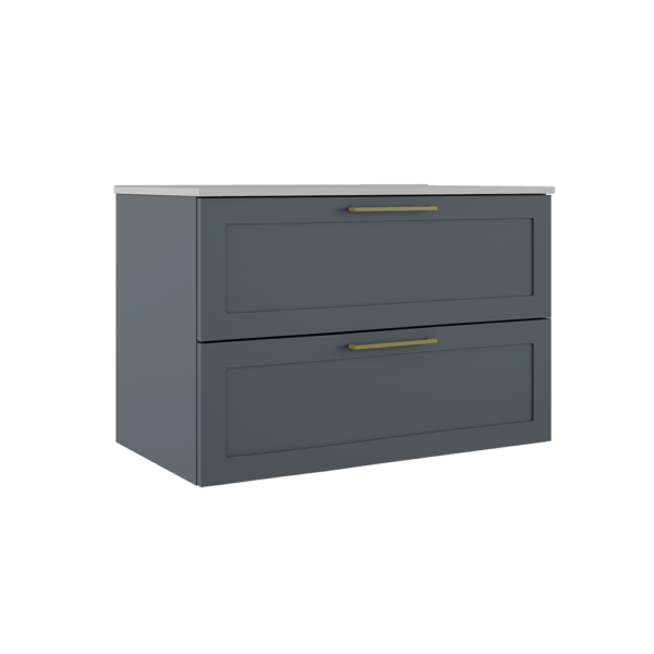 ICO Bath Rhythm 36″ Two Drawer Wall-Mounted Vanity