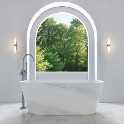 Bain Signature Annalise 60 White Marble — view 2