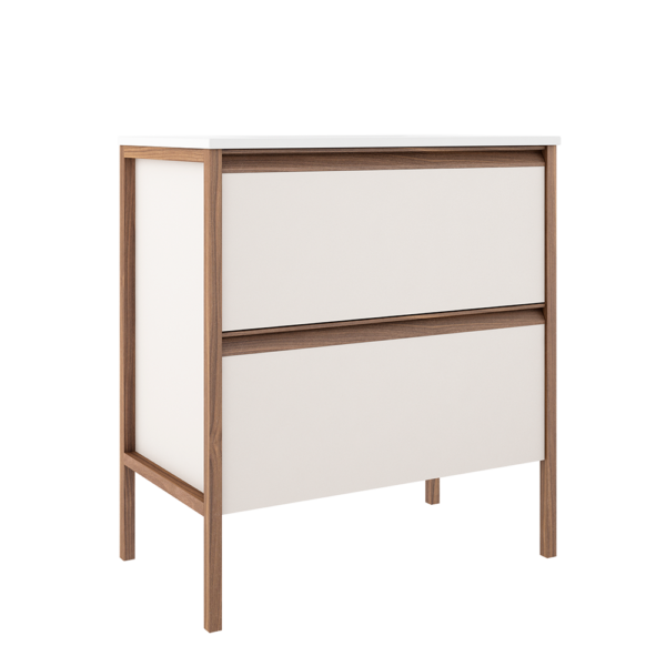 ICO Bath Tempo 31″ Two Drawer Freestanding Vanity
