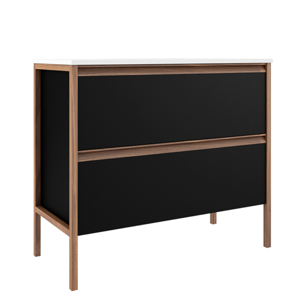 ICO Bath Tempo 36″ Two Drawer Freestanding Vanity