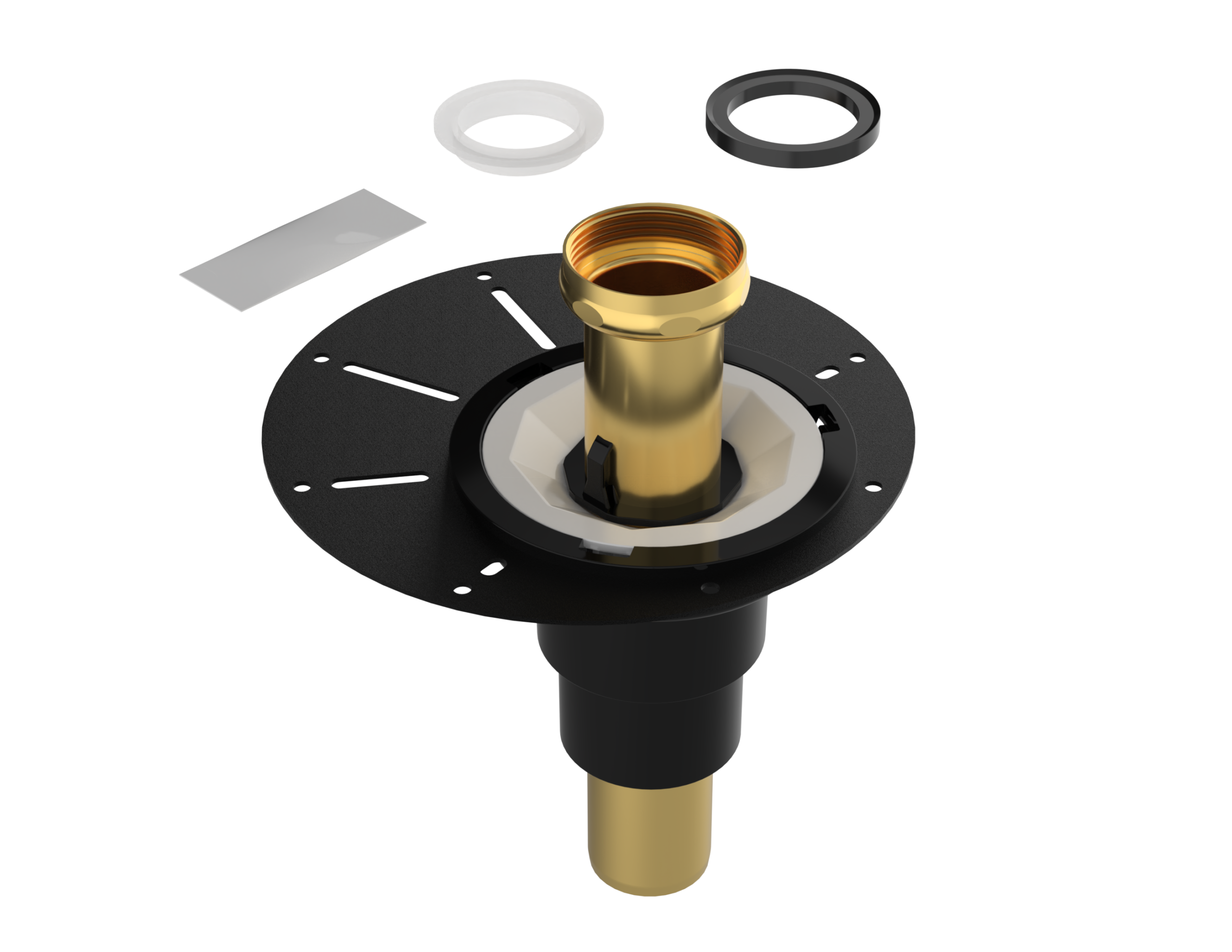 Bathtub drain AB00045 1 Bathtub drain Installation kit for freestanding bathtub AB00045