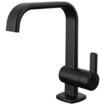 Brizo Allaria single handle bathroom faucet in Matte Black