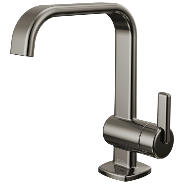 Brizo Allaria single handle bathroom faucet in Brilliance® Black Onyx