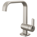 Brizo Allaria single handle bathroom faucet in Brilliance® Luxe Nickel®