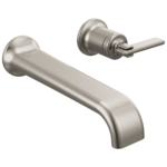 Brizo Allaria wall mount faucet in Brilliance® Luxe Nickel® with Lever handle