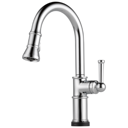Brizo Artesso SmartTouch® Pull-Down Kitchen Faucet in Polished Chrome, 64025LF-PC