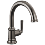 Brizo Beauclere single-handle bathroom faucet in Brilliance® Black Onyx